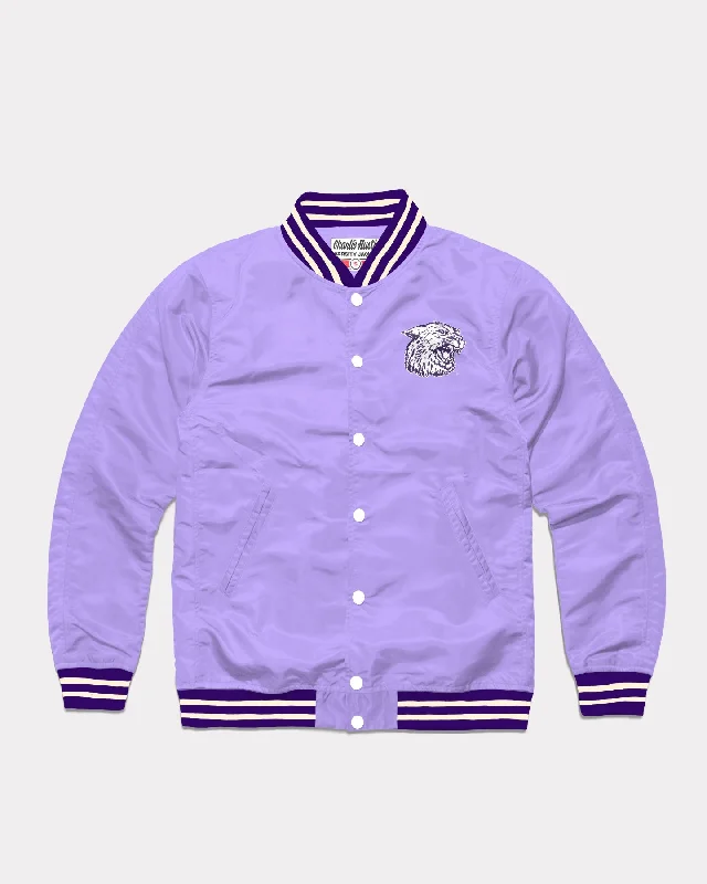Personalized Clothing Kansas State University Vintage Purple Varsity Jacket