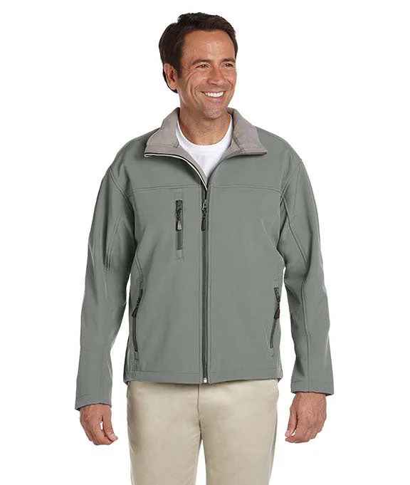End Of The Year D995 - Devon & Jones Mens Soft Shell Jacket | Charcoal