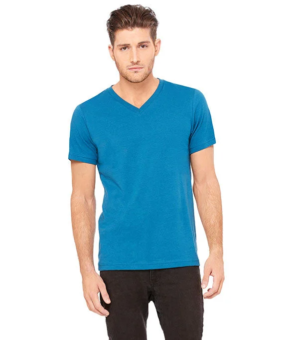 Classic Series 3005 - Bella + Canvas Unisex Jersey Short-Sleeve V-Neck T-Shirt | Deep Teal