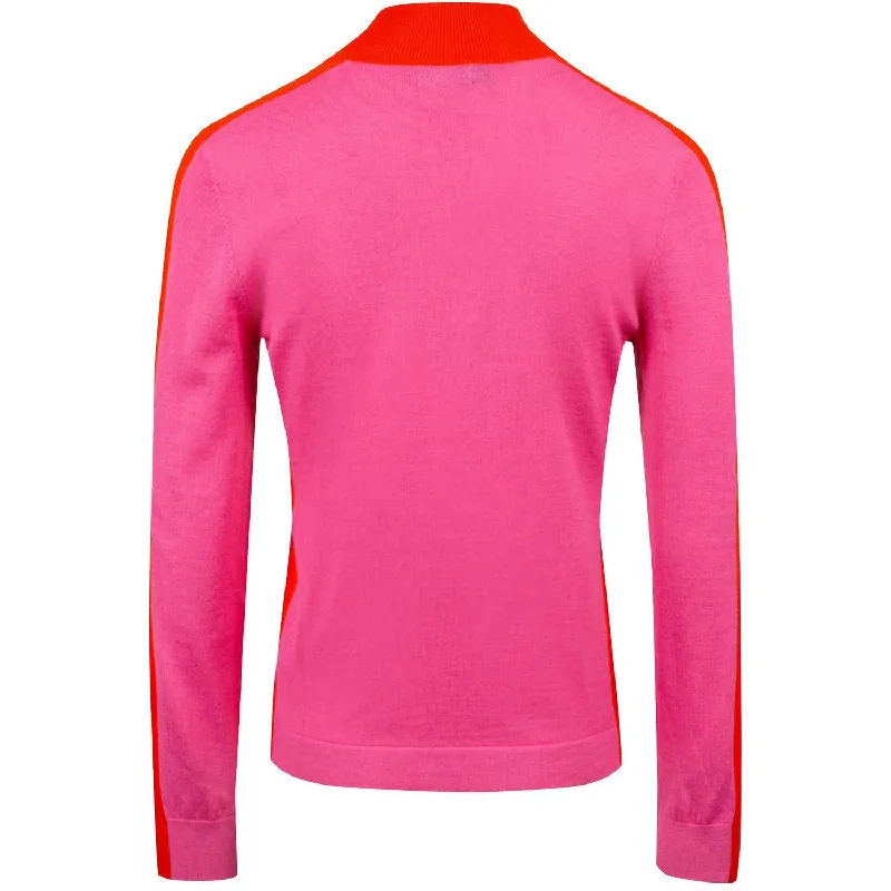 Street Sports Shoes Adia Turtle Neck In S168 Pop Pink