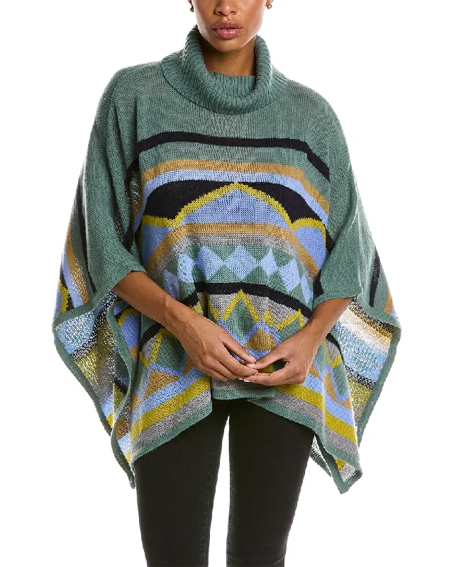 Modern City tyler böe Turtleneck Wool & Alpaca-Blend Capelet