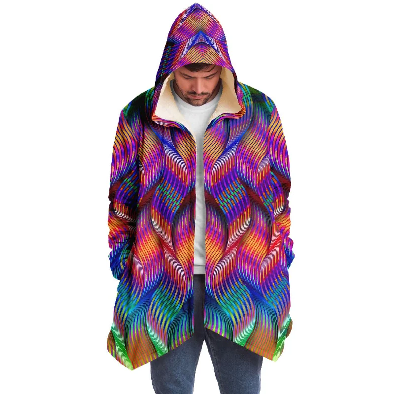 Literary Style Twisted Micro Fleece Cloak