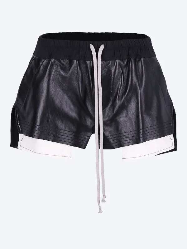 Urban Comfort Fog leather boxer shorts