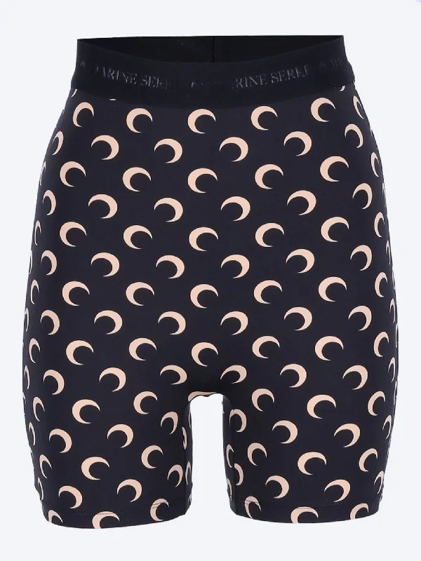 Chic Comfort Recycled moon biker shorts