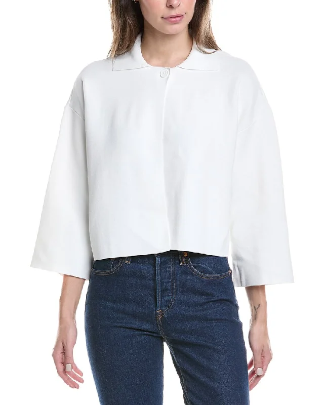 High-waisted pants style Vince Camuto Crop Cardigan