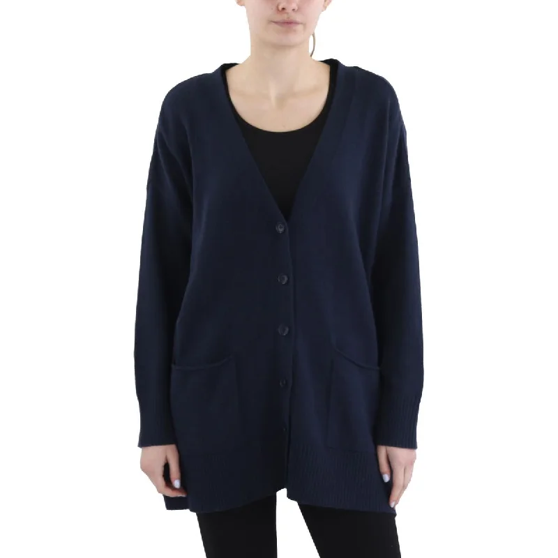 New Products Womens Deep Poceket Button Down Cardigan Sweater