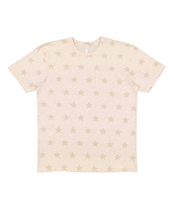 Soft Comfort 3929 - Code Five Mens Five Star T-Shirt | Natural Heather Star