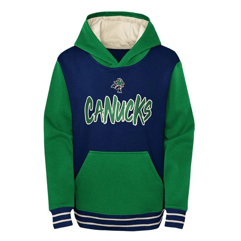 Versatile Items Outer Stuff PO Fleece Boys Hoody - Vancouver Canucks