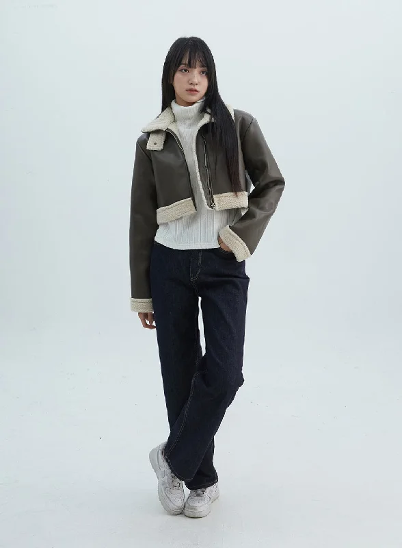 Effortless Dressing Straight Leg Blue Jeans ON313