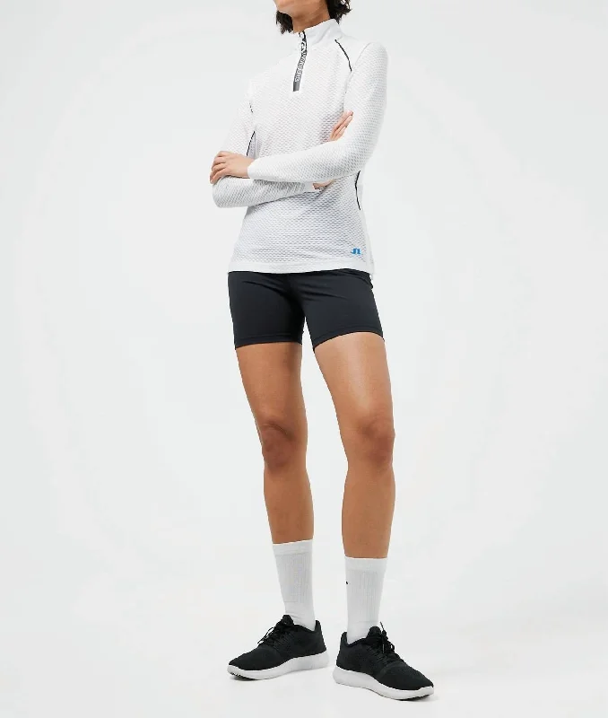 Sports Express Jonah Golf Mid Layer Pullover In White