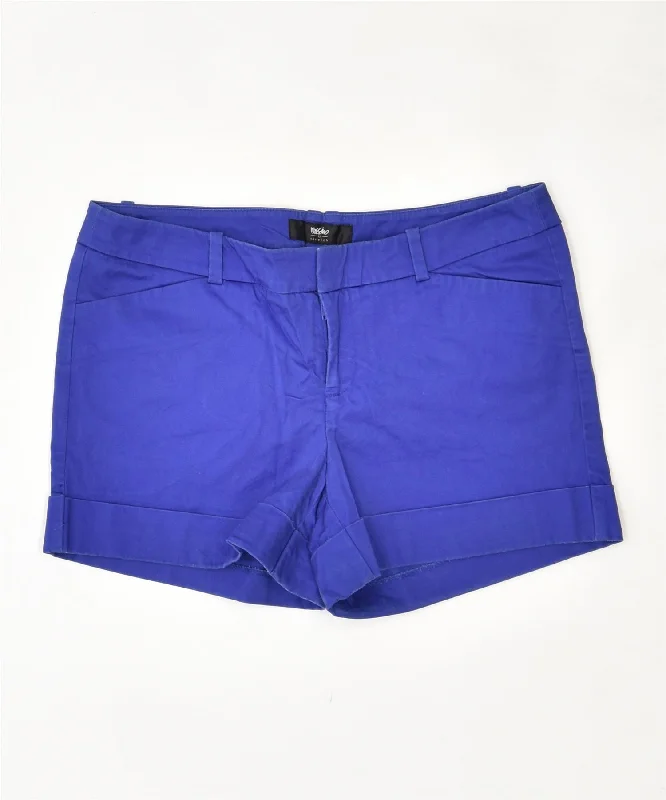Hip-hop Style MOSSIMO Womens Casual Shorts US 6 Medium W30 Blue Cotton Vintage