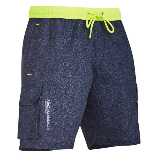 Relaxed Chic Mens Streetworx Stretch Work Board Short