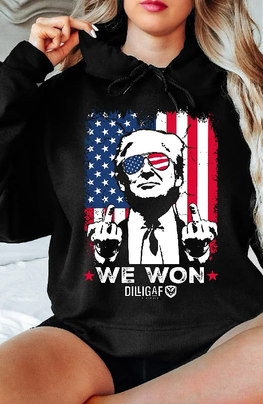 Personalized Wear We Won Ladies Pullover Hoodie