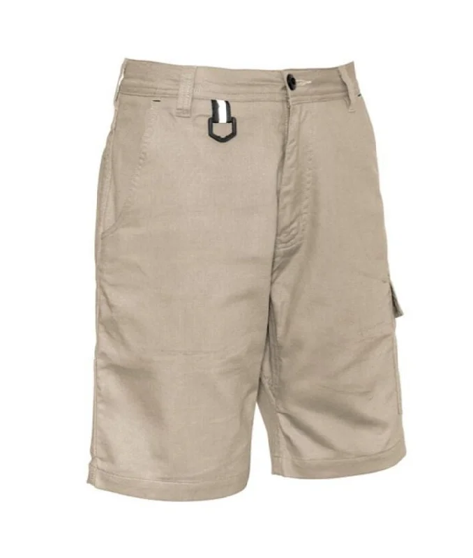 Simple Style Mens Rugged Cooling Vented Short