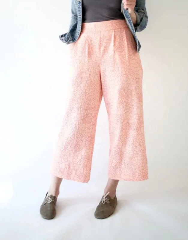 Comfortable Jackets Rose Pants Sewing Pattern, Made by Rae