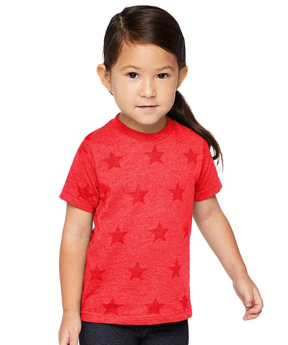 Everyday Style 3029 - Code Five Toddler Five Star T-Shirt | Red Star