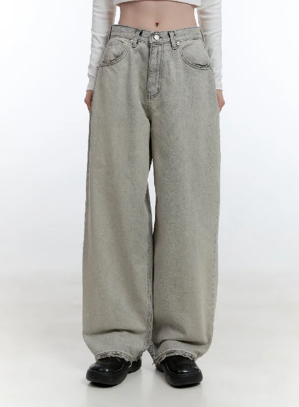 Party Wear Vicky Vintage Wide-Leg Jeans CJ520
