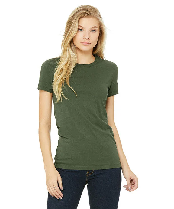 Customized Version 6004 - Bella + Canvas Ladies The Favorite T-Shirt | Military Green