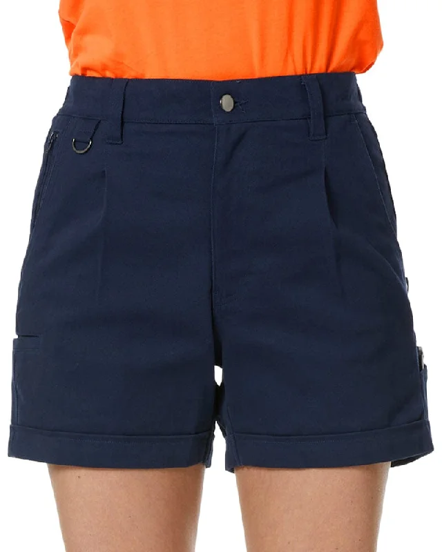 Versatile Itinerary The Workz Womens Short - Navy
