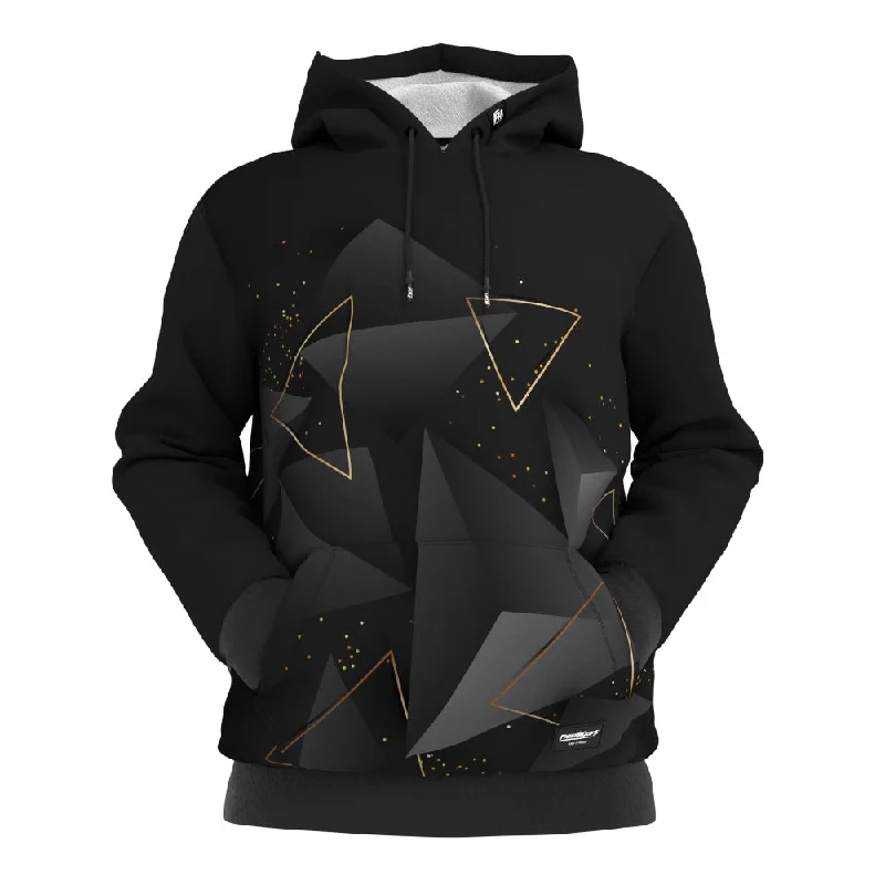 Mid-length Style Golden Hoodie