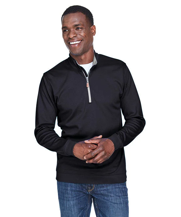 Bright Colors DG479 - Devon & Jones Mens DRYTEC20™ Performance Quarter-Zip