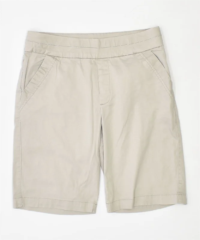 Fresh And Natural LEE Womens Chino Shorts Medium W29 Grey Cotton