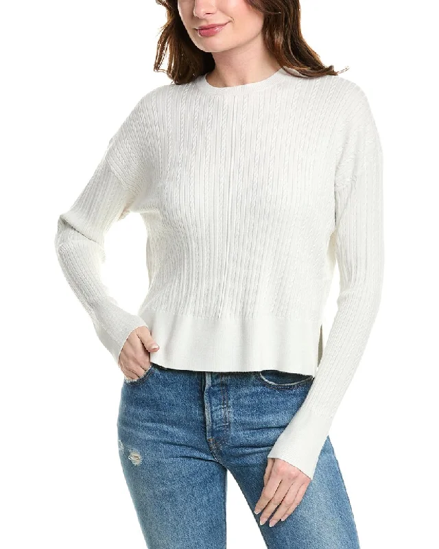 European And American Style Splendid Veronica Cable Sweater