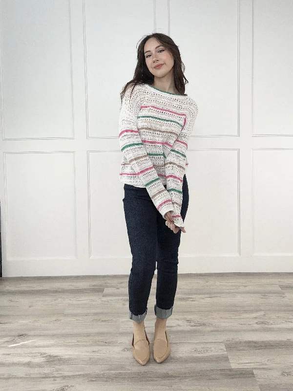 Trendy Wear Flavors of Life Women's Multi Colored Sweater
