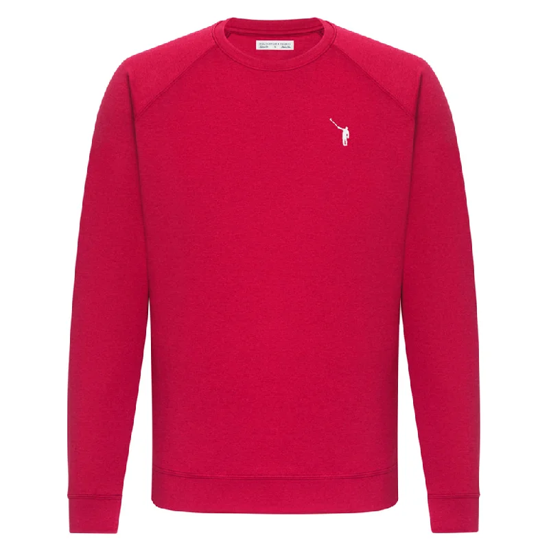 Stylish Comfort NLU + H&B Smith Sweatshirt | Sunday Red w/ White