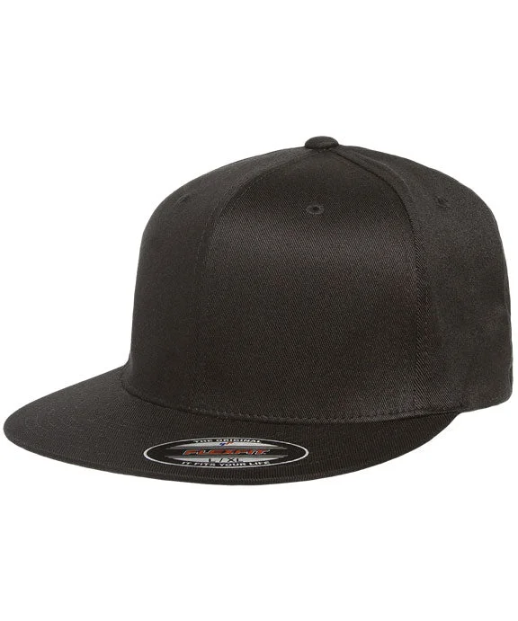 Playful Style 6297F - Flexfit Adult Wooly Twill Pro Baseball On-Field Shape Cap with Flat Bill
