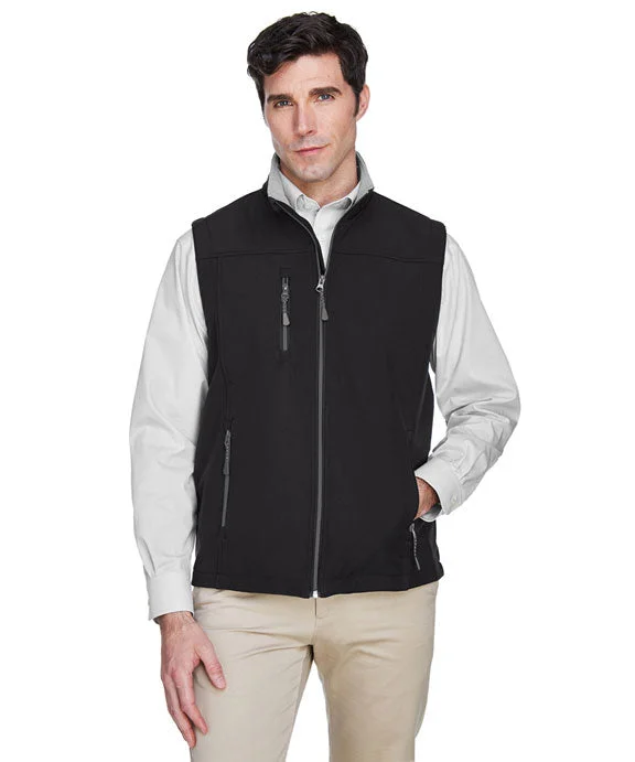 Perfect Tailoring D996 - Devon & Jones Mens Soft Shell Vest | Black