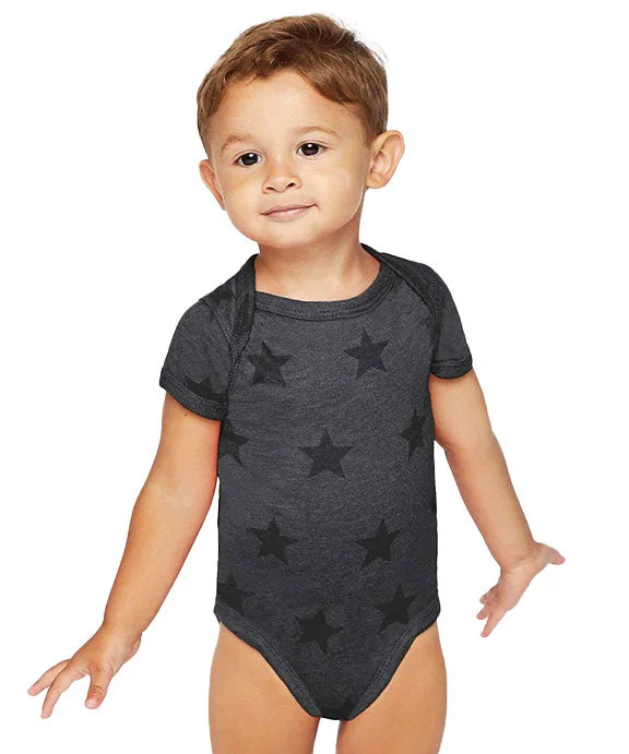 Light Comfort 4329 - Code Five Infant Five Star Bodysuit | Smoke Star