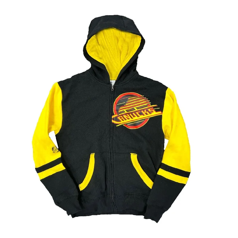 Fashion Must-have Outer Stuff Faceoff Full Zip Kids Hoody - Vancouver Canucks Third