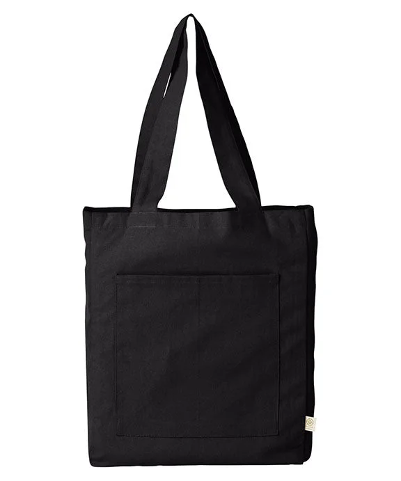 Soft And Comfortable EC8205 - Econscious Reclaimist Everywhere Tote Bag | Black