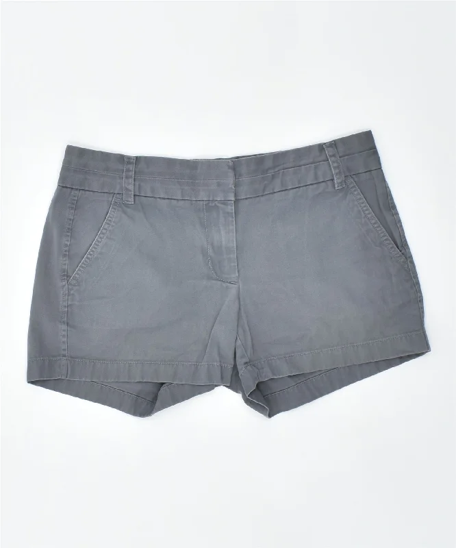 Designer Style J. CREW Womens Chino Shorts W32 Large Grey Cotton