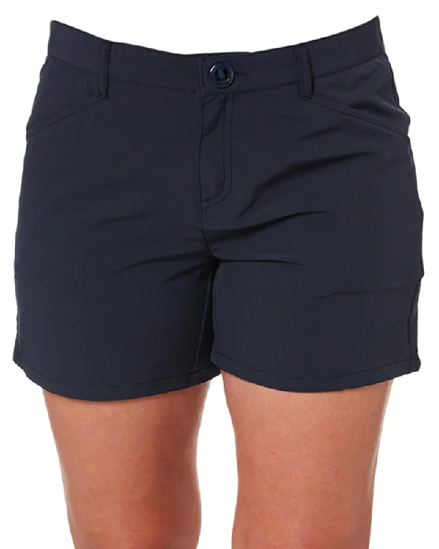 Body Design Ladies Flexlite Shorts - Navy