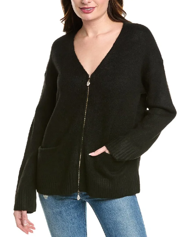 Elegant Series Splendid Zeena Zip-Up Cardigan