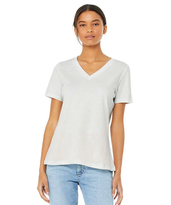 Exquisite Fabrics 6405 - Bella+Canvas Missy Jersey Short-Sleeve V-Neck T-Shirt | Vintage White