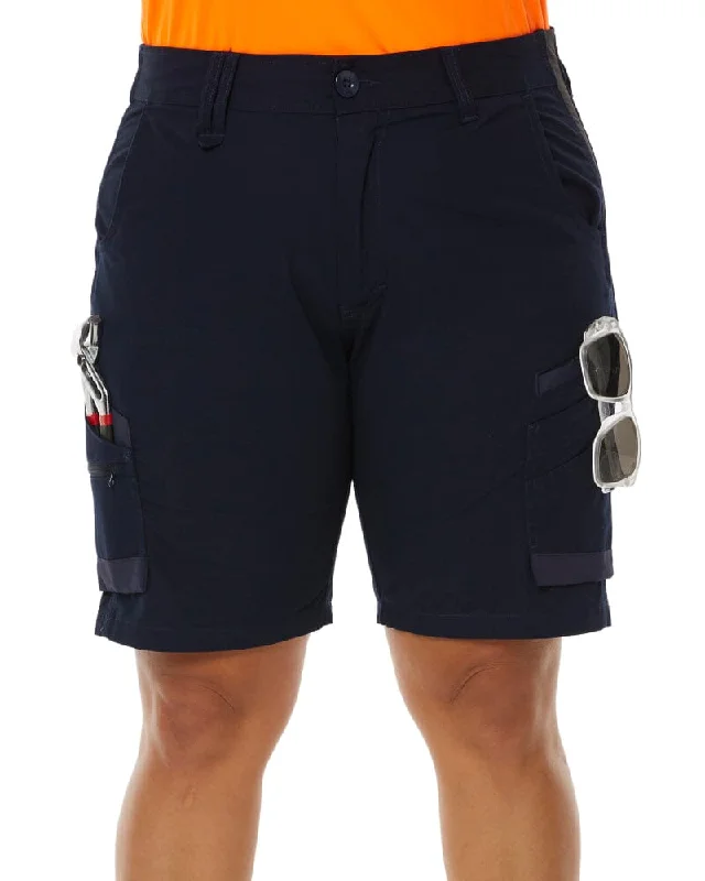 Luxury Classic WS-5W Womens Stretch Ripstop Work Short - Navy