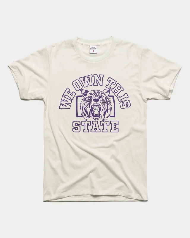 Youthful We Own This State Wildcats White T-Shirt