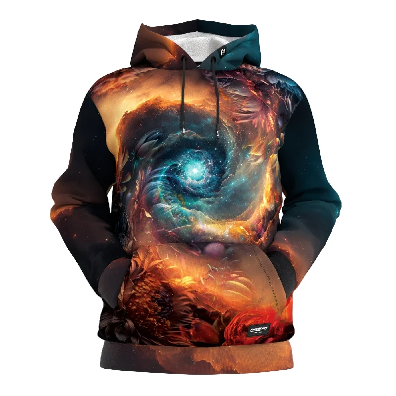Fashion And Simplicity Space Flower Hoodie