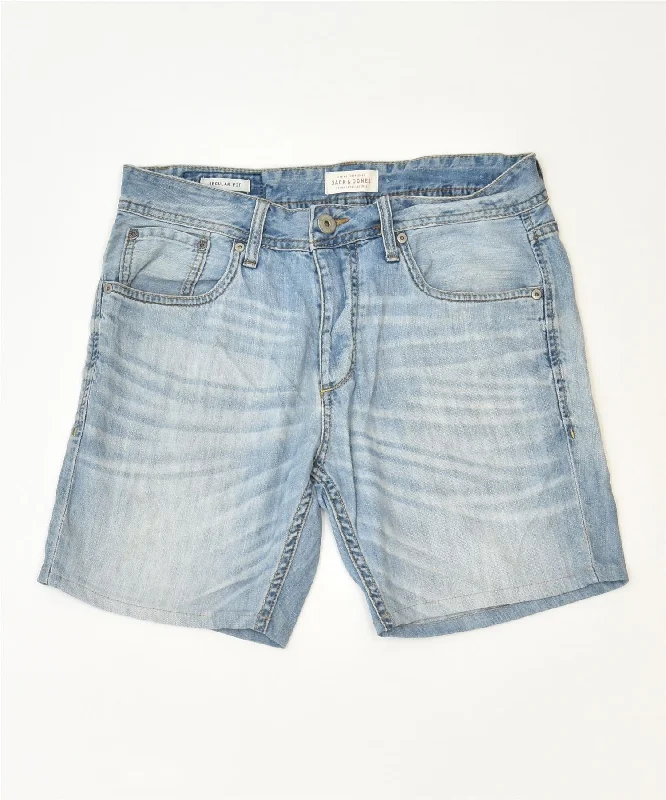 Stunning Fashion JACK & JONES Womens Denim Shorts W30 Medium Blue Cotton Classic