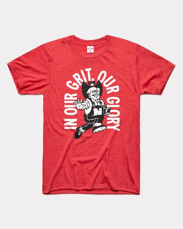 Relaxed And Casual Our Grit, Our Glory UN Herbie Red T-Shirt