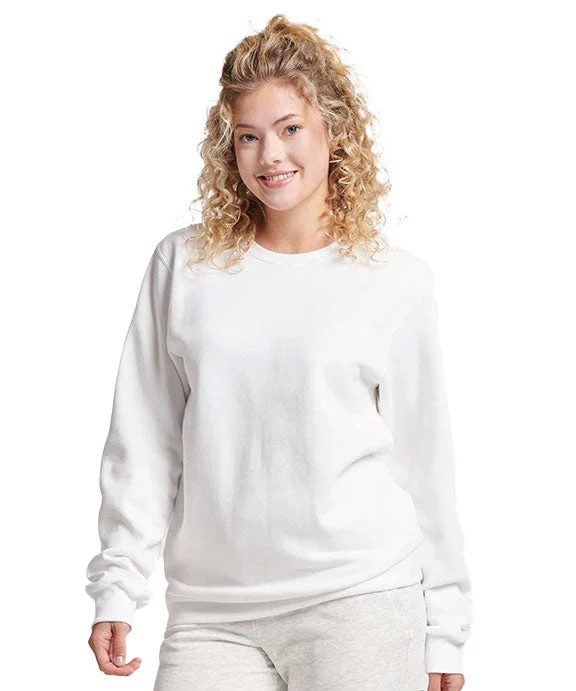 Elegant And Charming 701MR - Jerzees Unisex Eco™ Premium Blend Fleece Sweatshirt | White