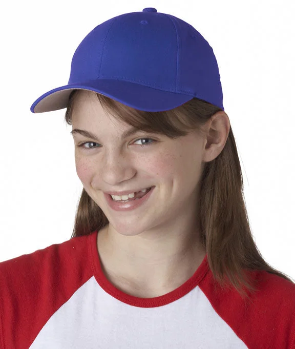 Street Charm 6277Y - Flexfit® Youth Wooly Combed-Twill Cap | Royal