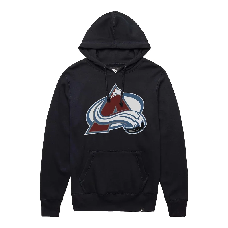 Cozy Layers 47 Brand Imprint Headline Pullover Mens Hoody - Colorado Avalanche