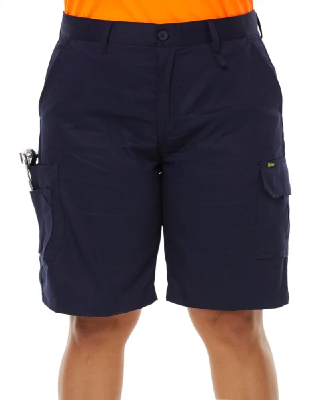 High Street Series Womens Cool Light Weight Utility Short - Navy