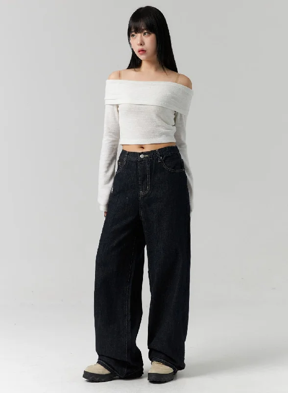 Classic Indigo Wide Fit Jeans CS312
