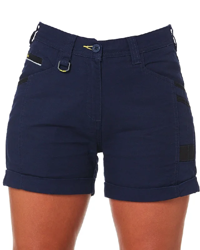 Personalized Series Womens Flex and Move Short Short - Navy