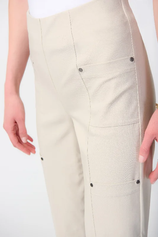 Retro Woolen Jacket Joseph Ribkoff Millennium Crop Pull-on Pants